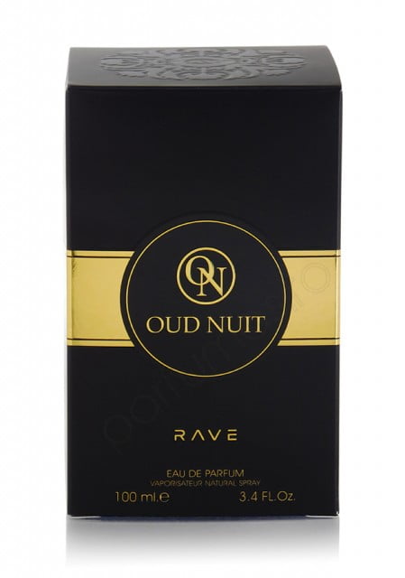 Parfum arabesc, Oud Nuit by Rave, Dubai, Unisex, Apa de Parfum 100ml