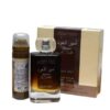 Set Parfum arabesc + Deodorant spray, Dubai, Ameer al Oud by Lattafa Perfumes, Barbati, 100ml+50ml