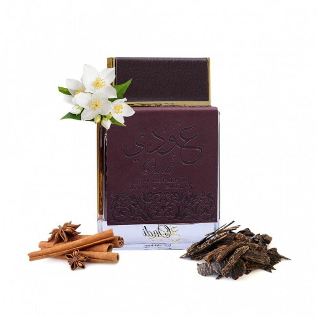 Set Parfum Oriental din Dubai, Ard al Zaafaran Oudi, Unisex, Apa de parfum + Deodorant Spray, 100ml+50ml