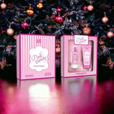 Set Pink Candy, Femei, Parfum 50 ml+ Lotiune de corp 50 ml - Montage Brands